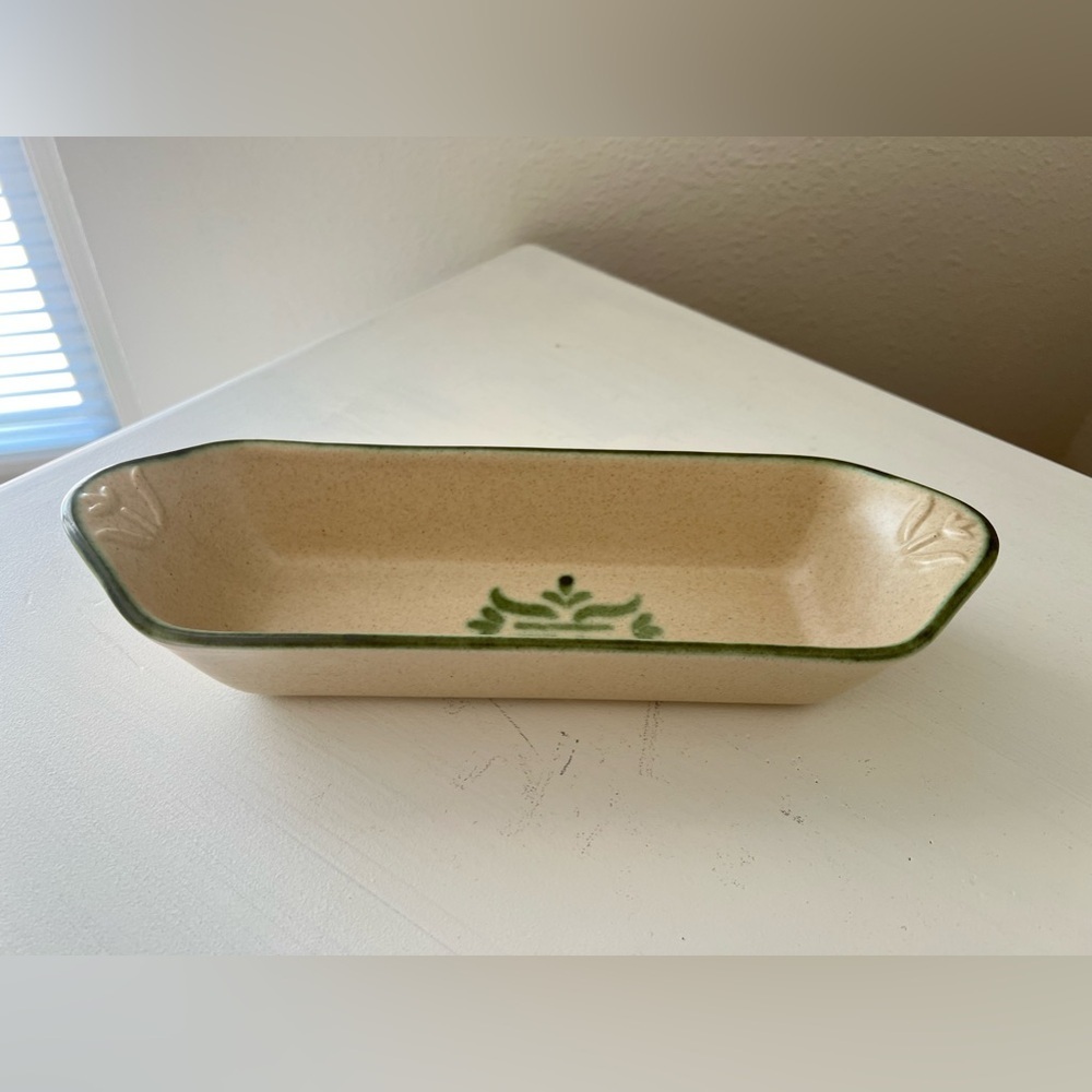 HAEGER POTTERY Cracker or Relish Tray | Collectible | USA # 8238